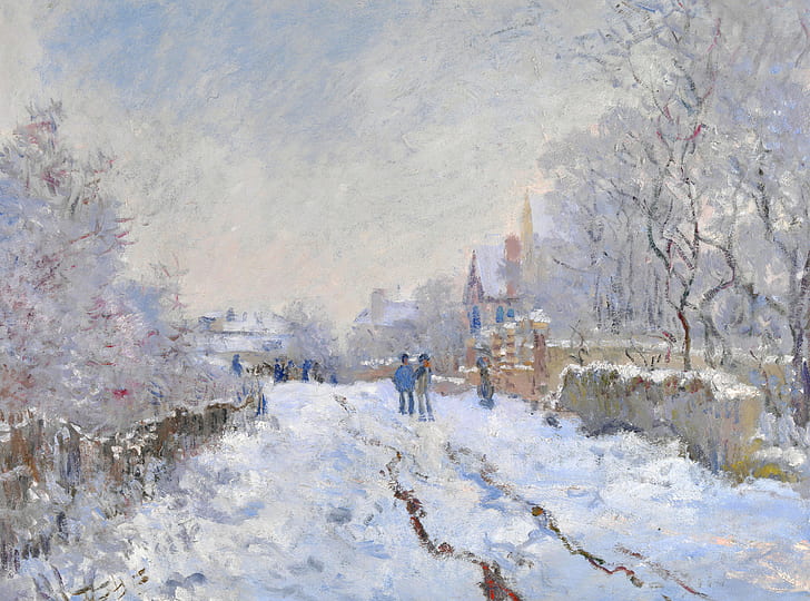 Claude Monet, Winterlandschaft